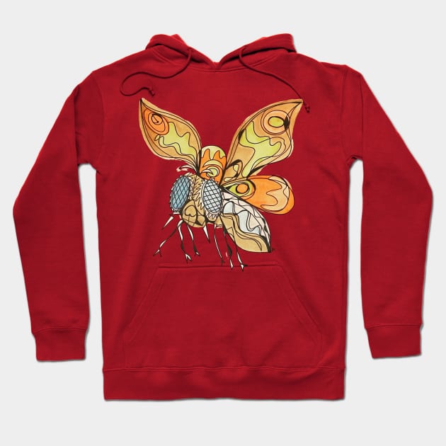 Mothra by Pollux Hoodie by WorldofPollux